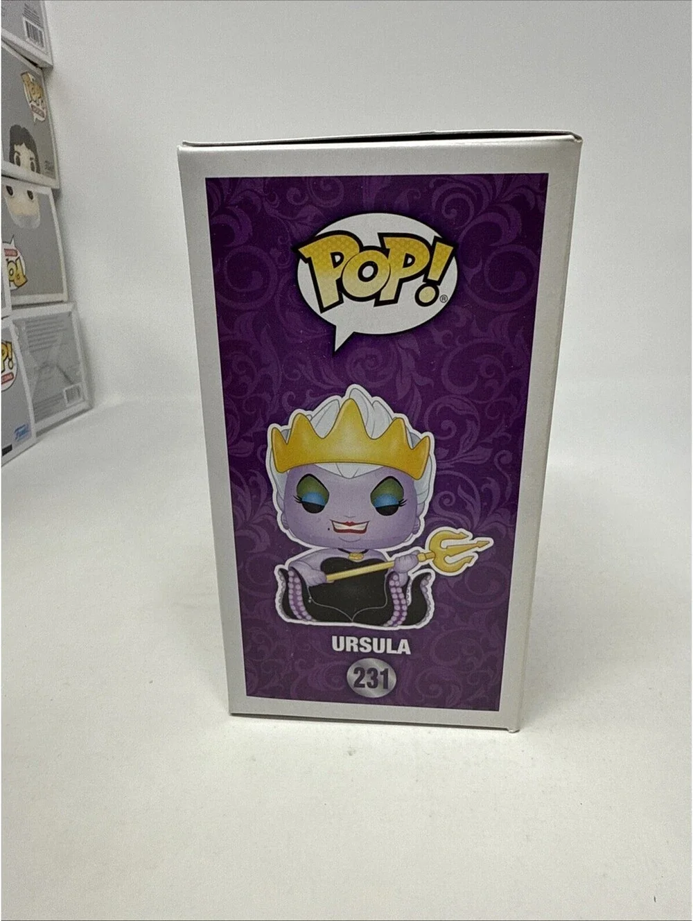 FUNKO POP! Disney Ursula Diamond Glitter Collection Hot Topic Exclusive #231